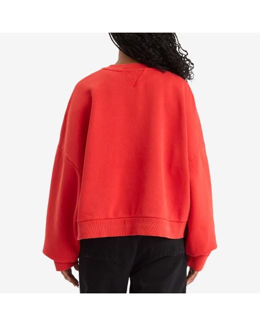 Entire studios Red Box Crewneck Sweater