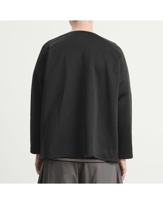 Needles Black Bright Jersey Cardigan for men