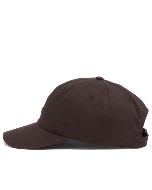 Norse Projects Brown Twill Sports Cap for men