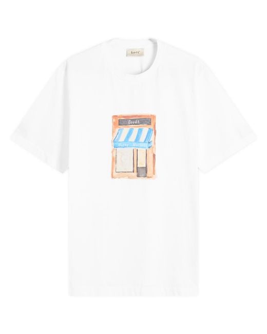 Forét White Market T-Shirt for men