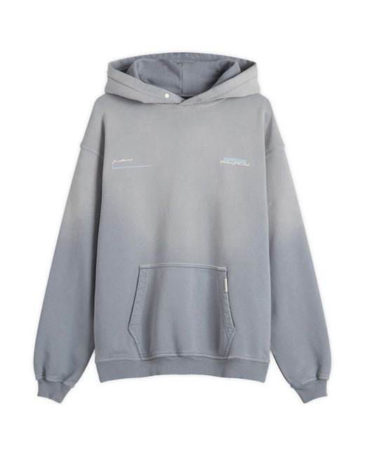 Represent Gray Patron Of The Club Hoodie for men