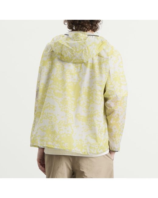 Gramicci Yellow Flyweight Hooded Jacket for men