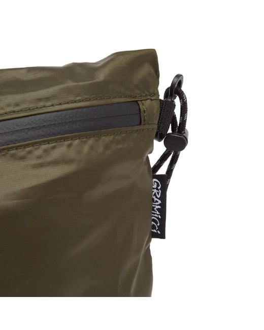 Gramicci Micro Ripstop Side Bag in Olive Drab