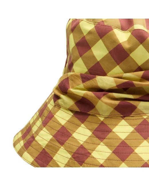 Damson Madder Metallic Sunhat With Tie
