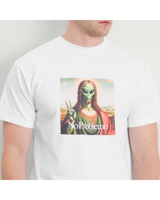 No Problemo White Sweet Jesus T-Shirt for men
