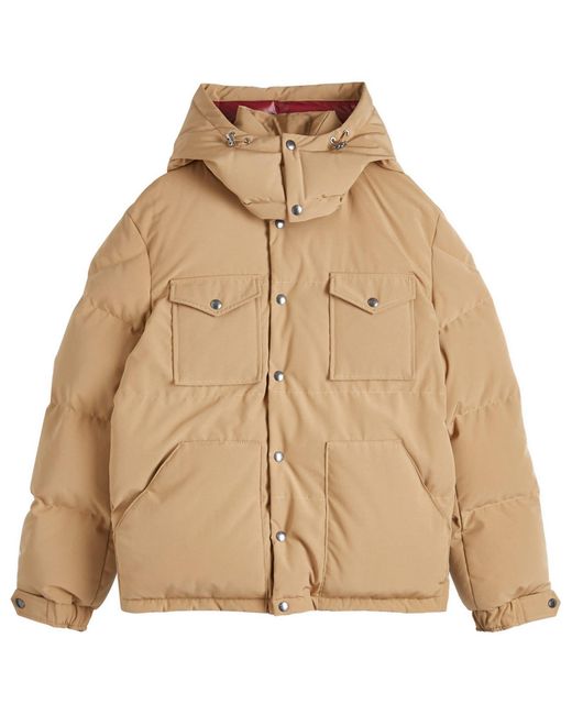 Moncler Natural Fornas Micro Cotton Jacket for men