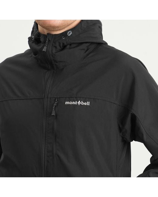 Montbell Black O.D. Hooded Jacket for men