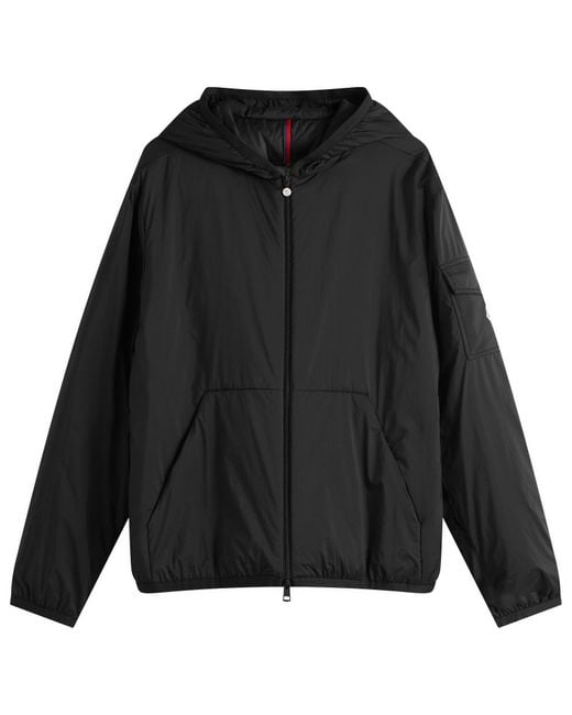 Moncler Black Recycled Longue Saison Opaque Monteynard Jacket for men