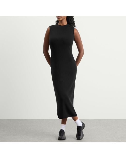 Nike Black Wool Classics Knit Dress