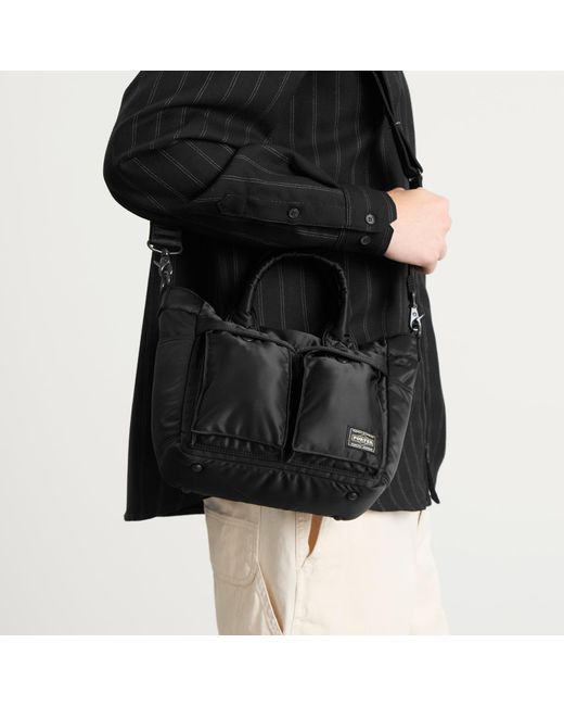 Porter-Yoshida and Co Black Tanker Tote Bag
