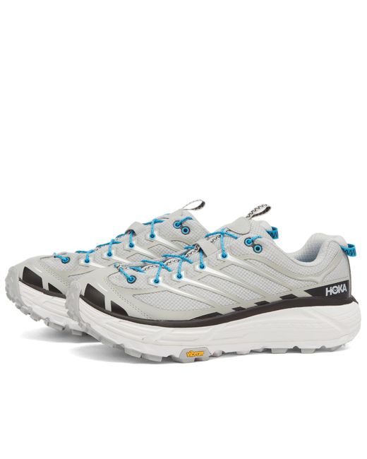 Hoka One One White U Mafate Three2 Sneaker
