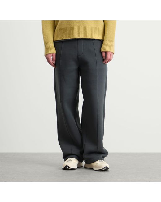 AMI Blue Brushed Fleece Big Adc Jogger for men