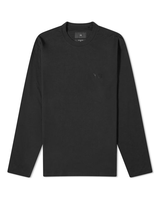 Y-3 Black Long Sleeve T-Shirt for men
