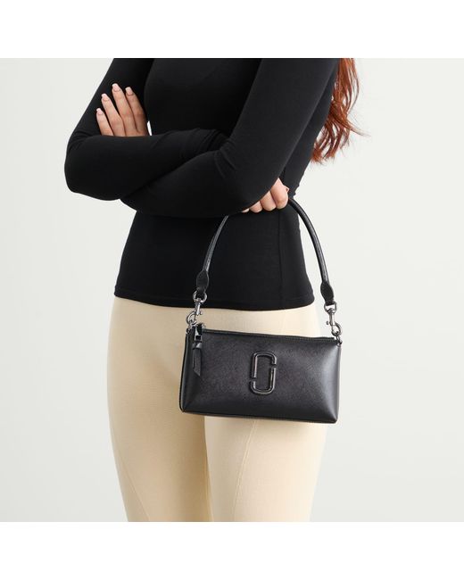 Marc Jacobs Black The Snapshot Dtm Convertible Shoulder Bag