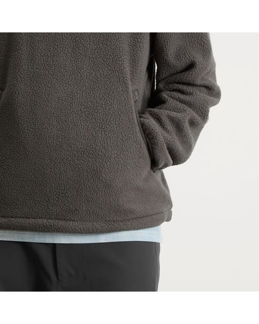 Hiking Patrol Gray Waypoint Fleece Pullover for men