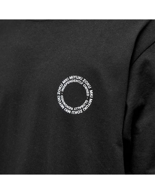 MKI Miyuki-Zoku Black Circle T-Shirt for men
