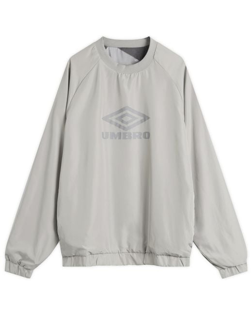 Umbro Gray Reversible Crew Top for men