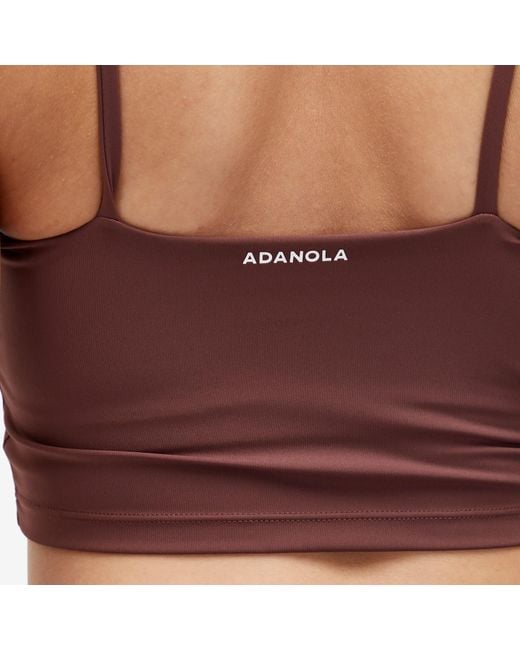 ADANOLA Red Ultimate Tank Bra Top