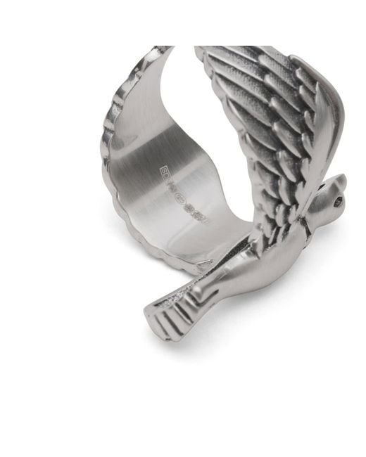 Serge Denimes Gray Dove Ring for men
