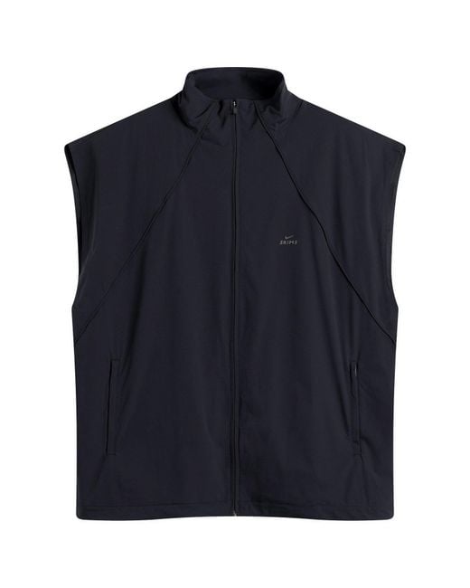 Nike Blue X Skims Stretch Nylon Oversized Vest