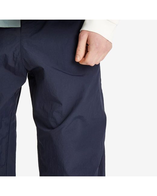 SAGE NATION Blue Helix Nylon Trousers for men
