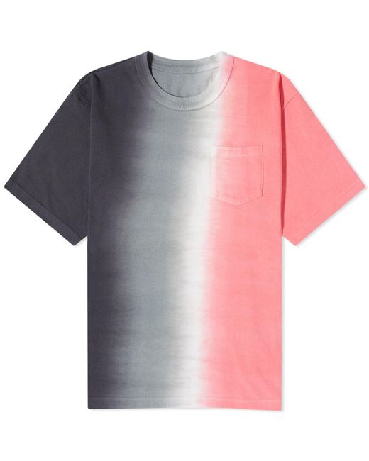 Sacai Multicolor Tie Dye T-Shirt for men