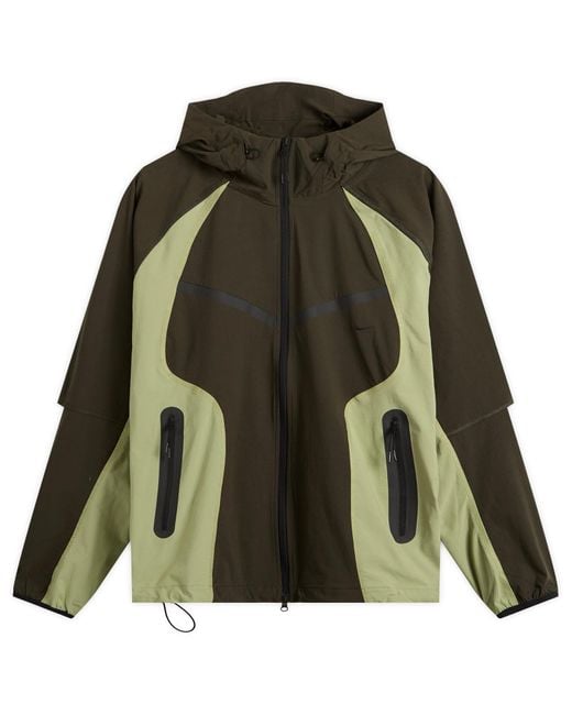 Nike Green Tech Woven Full Zip Jacket for men