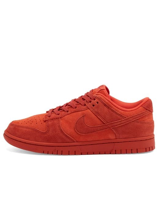 Nike Red Dunk Low Og Sneaker