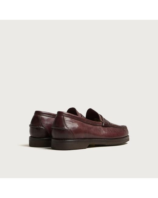 Visvim Brown Fabro Folk Loafer for men