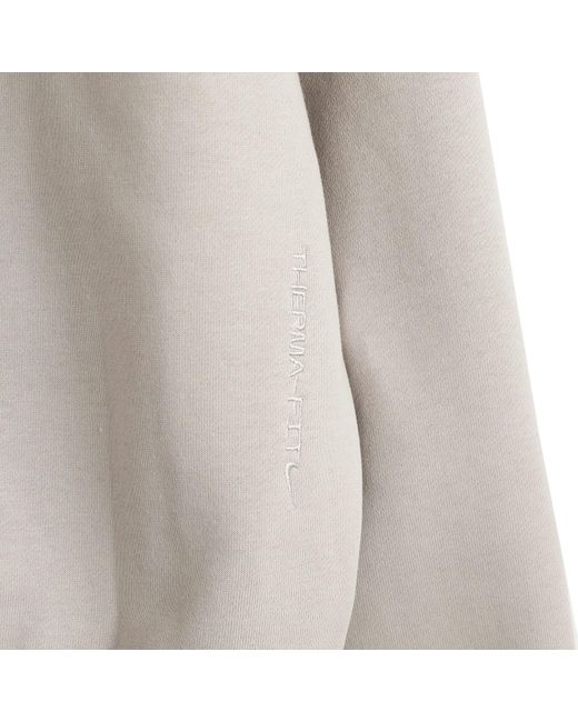 Nike Gray Acg Therma-Fit Fleece Pullover Hoodie
