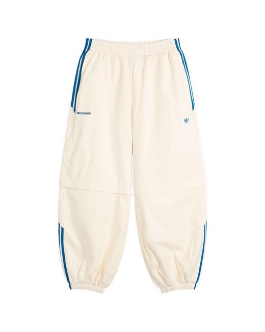 Adidas Natural X Willy Chavarria Poplin Track Pants for men