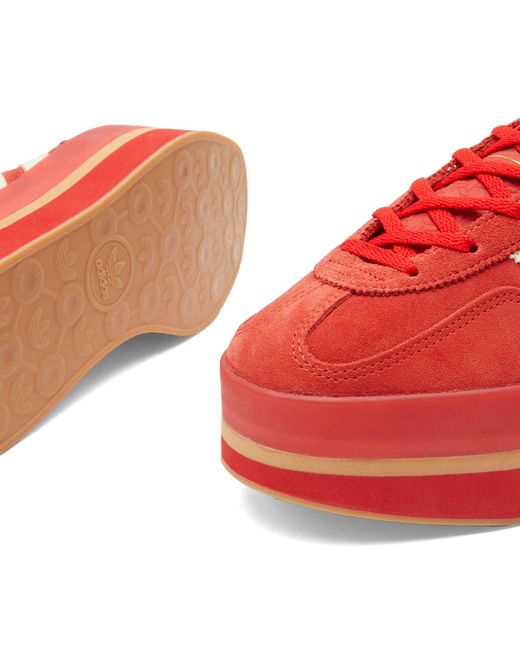 Adidas Red Gazelle Stack W Sneaker