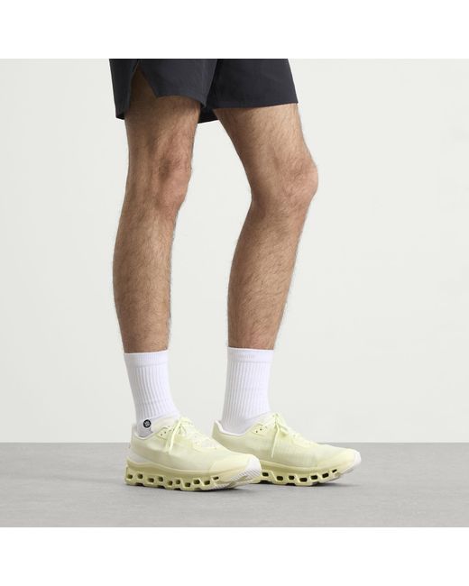 On Shoes White Cloudmster Void Sneaker for men