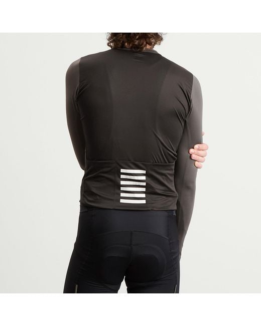 Rapha Gray Pro Team Long Sleeve Lightweight Jersey for men