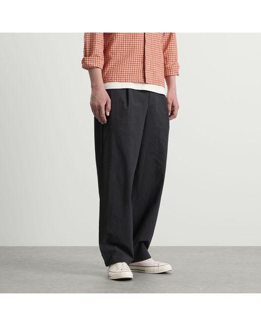 Folk Gray Wide Fit Trouser for men