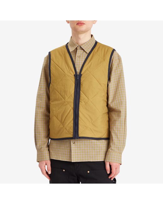 Merely Made Blue Reversible Vest for men