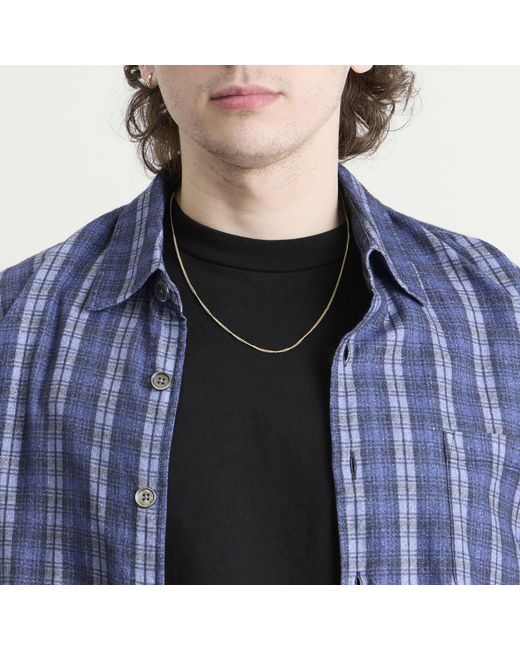 Serge Denimes Metallic 1.5Mm Curb Chain for men