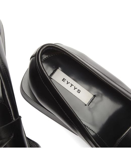 Eytys Black Savant Leather Loafer for men