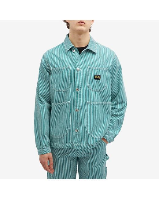 Stan Ray Blue Coverall Jacket for men
