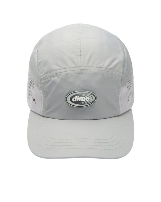 Dime Gray Perforated Tech Cap for men
