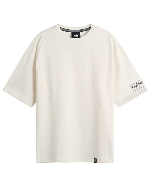 Adidas White Spezial Mod T-Shirt for men