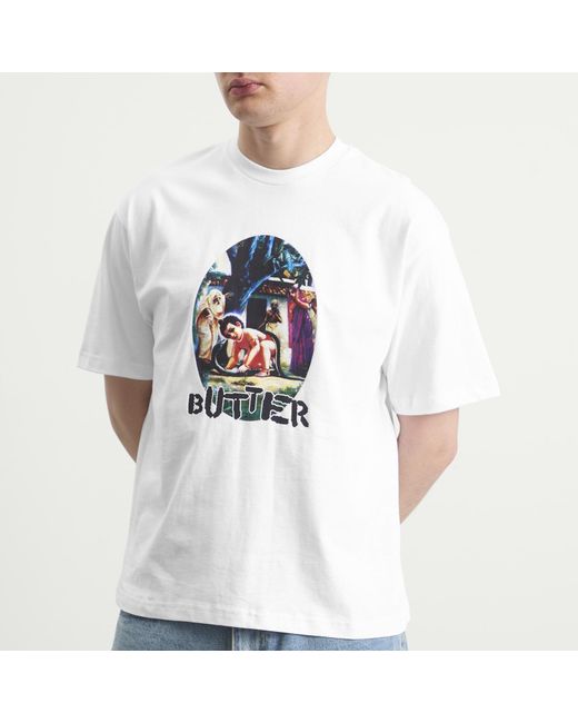 Butter Goods White Nimai T-Shirt for men