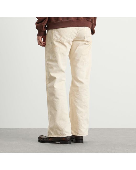 Acne Natural 2021 Trafalgar Wide Leg Jeans for men