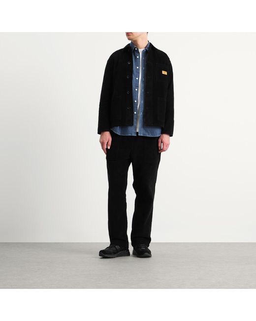 Service Works Black Corduroy Chef Pants for men