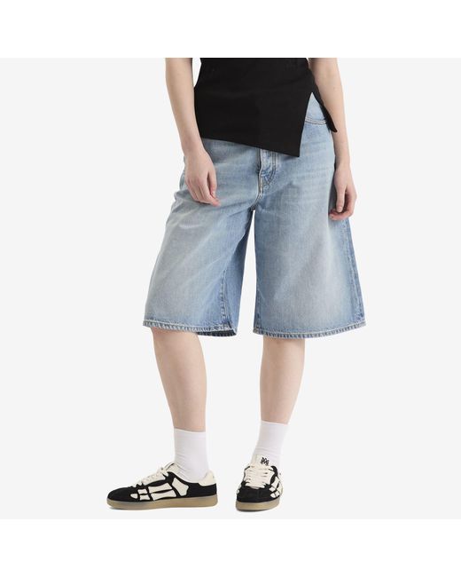 Amiri Blue Denim Shorts