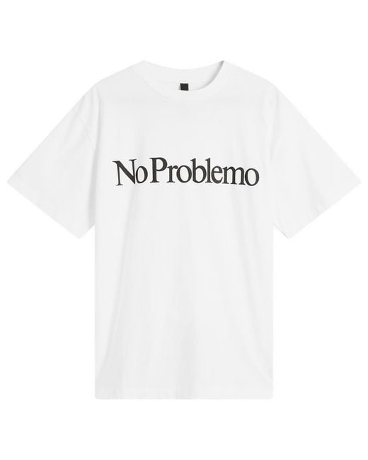 No Problemo White T-Shirt