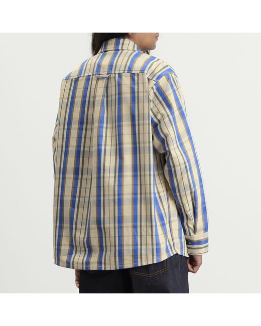 A.P.C. Blue Surchemise Nathan Shirt for men