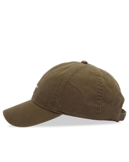 Barbour Green Cap - Olive - One Size for men