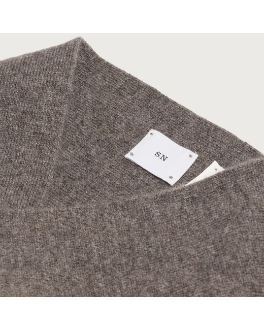 Studio Nicholson Gray Noack Scarf