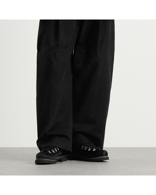 Junya Watanabe Black X Paraboot Avoriaz Boot for men